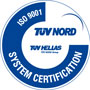 TUV Hellas ISO9001 TUV Hellas ISO9001 logo